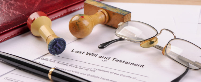 last will and testament