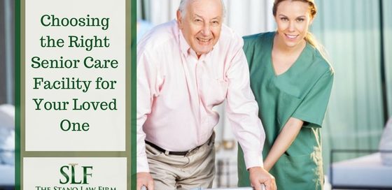 Choosing the right senior care facility