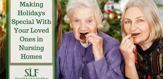 Celebrating holidays in nursing homes