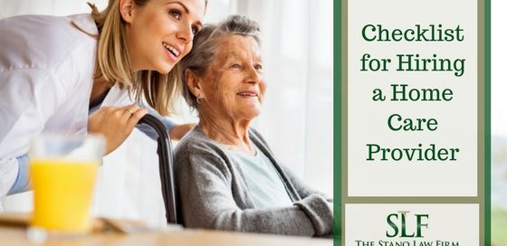 Hiring a home care provider